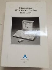 International St Software Catalog From Atari Winter 1987 picture