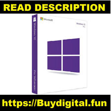 New Microsoft Windows 10 11 Pro Professional 64 Bit Operating System - And key.. picture