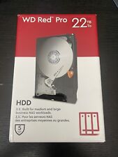 WD 22TB Red Pro NAS Internal Hard Drive HDD - 7200 RPM, SATA 6 Gb/s, CMR, 512 MB picture