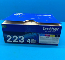 Pack of 4 - Genuine Brother 223 Standard Yield Toner Cartridge For HL-L3210CW picture