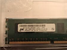 Micron 1GB 1Rx8 Memory Ram Module PC3-10600E-9-10-D0 (MT9JSF12872AZ-1G4F1 1024) picture