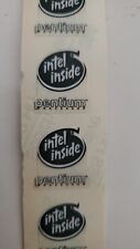 10pcs Black Vintage Old School Intel Inside Pentium Stickers (Scotch Adhesive) picture