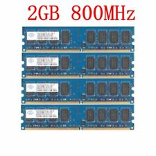 8GB 4x 2GB / 1GB PC2-6400U DDR2-800mhz CL6 Intel Desktop PC Memory For NANYA Lot picture