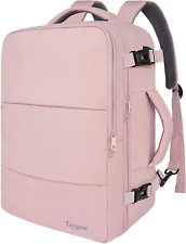 Travel Backpack for Women, Carry On with USB Charging Large, Pink  picture
