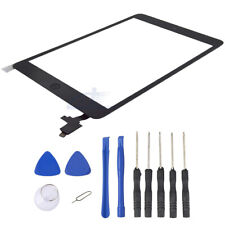 Black Touch Screen Glass Digitizer Replacement+ IC+Home Button for iPad Mini 1 2 picture