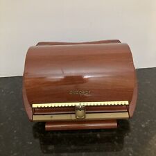 Discgear Selector 50 CD DVD Game Storage Case, Faux Wood Mid Century Vintage picture
