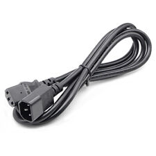 AC Power Cord Extension Cable 6ft 10A IEC Kettle C13 Female to C14 Male Plug picture