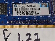1X NT4GC72C8PG0NF-CG 647657-071 4GB 2RX8 PC3L-10600E Server Memory Module picture
