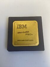 IBM 6x86 P120+ Ceramic Processor- Gold- VINTAGE picture