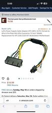 CoMeap 24 Pin To 6 Pin ATX Cable HP picture