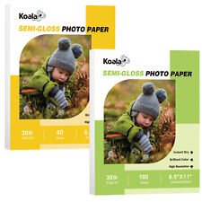 Lot Koala Photo Printer Paper 8.5x11 Glossy / Semi-gloss Thin for Inkjet & Laser picture