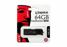 New Sealed Genuine Kingston 64GB flash drive USB2.0 DT104/64GB picture