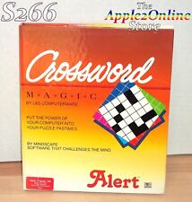 ✅ 🍎 Crossword Magic for the Apple II Family of Computers - Retail Box, Tested picture