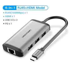 Thunderbolt 3 Dock Adapter Hub USB C to HDMI RJ45 USB 3.0 Audio Video Splitter picture