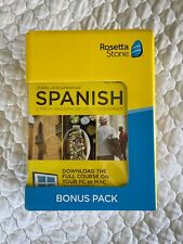 Rosetta Stone Learn Spanish Bonus Pack Lifetime Subscription picture