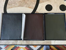 3 Polo Ralph Lauren  Leather Tablet Case Brown Black Fr Original Apple iPad $98 picture
