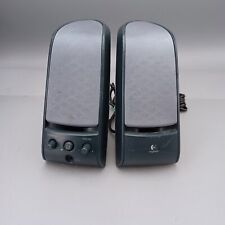 Pair of Logitech X-120 Computer Speakers - Tested picture