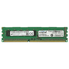 Crucial 8GB DDR3 1600MHz ECC Unbuffered DIMM CL11 240Pin RAM LOT CT102472BA160B picture