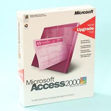 Microsoft Access 2000 ’Special Upgrade' Big Box Software *NEW & SEALED* picture