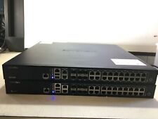LOT OF 2:  SONICWALL NSA 5650 NETWORK SECURITY APPLIANCE FIREWALL 1RK39-0CA picture