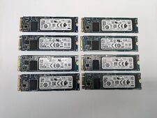 Lot of 8 Mixed Toshiba SATA M.2 256GB Solid State Drives picture