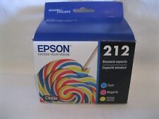 2026 Color Set of 3 New Genuine Epson 212 CMY Inks XP4100 XP4105 WF2830 WF2850 picture