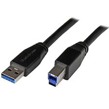 Startech.com 5m 15 Ft Active Usb 3.0 Usb-a To Usb-b Cable - M/m - Usb A To B picture