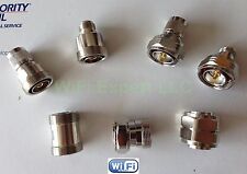 1 x 7/16 DIN male/female to Type N male/female 7/16 to 7/16 M/F RF adapter USA picture