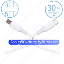 PD Fast Chargering Cable 3ft/6ft Type C USB C Cord For iPhone 14 13 12 11 XS XR picture