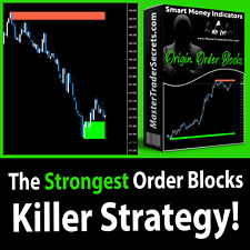 Exclusive Smart Money ‘Origin’ order blocks Indicator. Absolute Killer Strategy picture