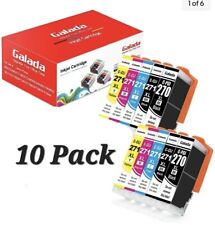 NEW 10 Pack Galada Compatible Ink Cartridge Replacement for Canon 270 & 271 picture