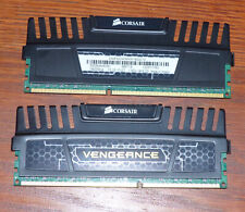 16gb - 2 Corsair Vengeance 8GB DDR3-1600 CMZ32GX3M4X1600C10 Desktop Ram 1.50V picture