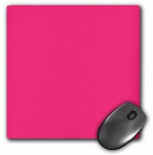 3dRose Hot pink - plain simple one solid color - girly bright vibrant neon tropi picture