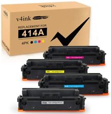 V4INK 4PK 414A Toner for HP W2020A Color Laserjet Pro M454dw M479fdw With chip picture