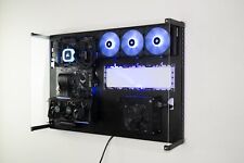 Wall Computer Case, 360mm Dual Slot Wall-Mountable PC Case, Custom Liquid Coolin picture