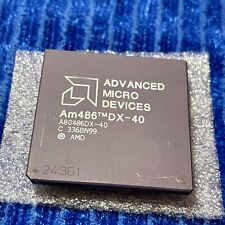 486 486DX A80486DX-40 AMD 486DX-40 rare CPU Processor Working Pull No Logo picture
