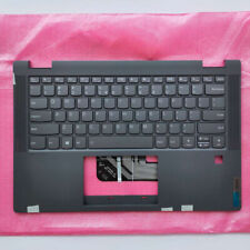 New Palmrest Keyboard For Lenovo IdeaPad Flex 5 14ALC05 Grey Backlit 5CB1C39900  picture