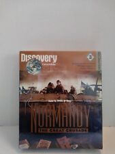 Discovery Channel Explorations Normandy The Great Crusade Big Box PC 1994 D-Day picture