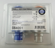 Fargo 84051 YMCK Full Color Ribbon with Resin HDP5000 - 500 Prints - New  picture