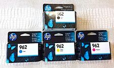 Brand New Factory Sealed HP 962 Ink Full Set Black, Yellow, Cyan and Magenta picture