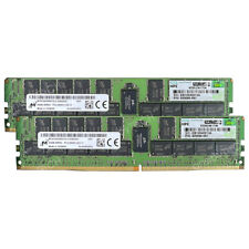 Micron 128GB 2X64GB DDR4-2666mhz REG Load Reduced Server Memory HPE 809085-091 picture