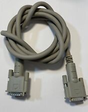 💻 Vintage Apple Macintosh Color Display 590-4161-A Video Cable 6ft 15 Pins picture