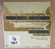 VERY RARE 1968 NCR Century 100 Count Card GOLD PLATED PCB 315-0906875 #G387 picture
