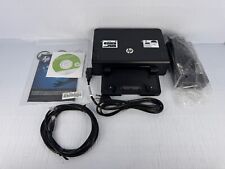 HP 2012 230W Advanced HSTNN-I10X Docking Station with 230w Adapter New Open Box picture