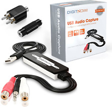 DIGITNOW USB 2.0 Digital Audio Capture Card for Vinyl Records Win7/8/10and Mac picture