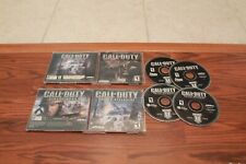 2 PC Games: Call of Duty and Call of Duty United Offensive on CD-ROM with keys picture