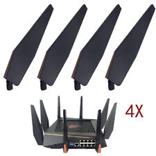 4Pcs SMA Female Dual Frequency Omnidirectional Antenna For ASUS GT-AC5300 Router picture