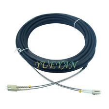 50M Outdoor Field Fiber Patch Cord  LC to SC LC-SC MM Multi-Mode Duplex Cable picture