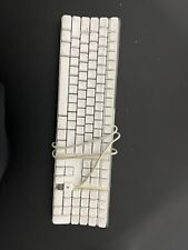 Rare APPLE - Original Wired USB Keyboard - White A1048 - Works Perfectly picture