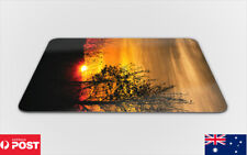 MOUSE PAD DESK MAT ANTI-SLIP|BEAUTIFUL NATURAL TREE IN SUNSET picture